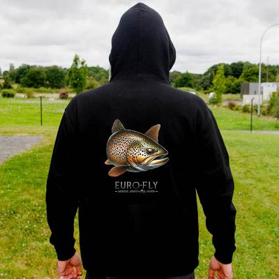 Sweat à capuche pêche Euro-Fly modèle 12