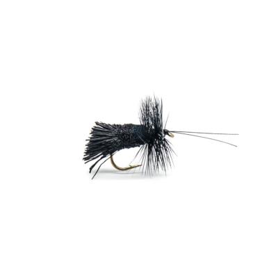 sedge chevreuil Goddard caddis noir (mouche seche)